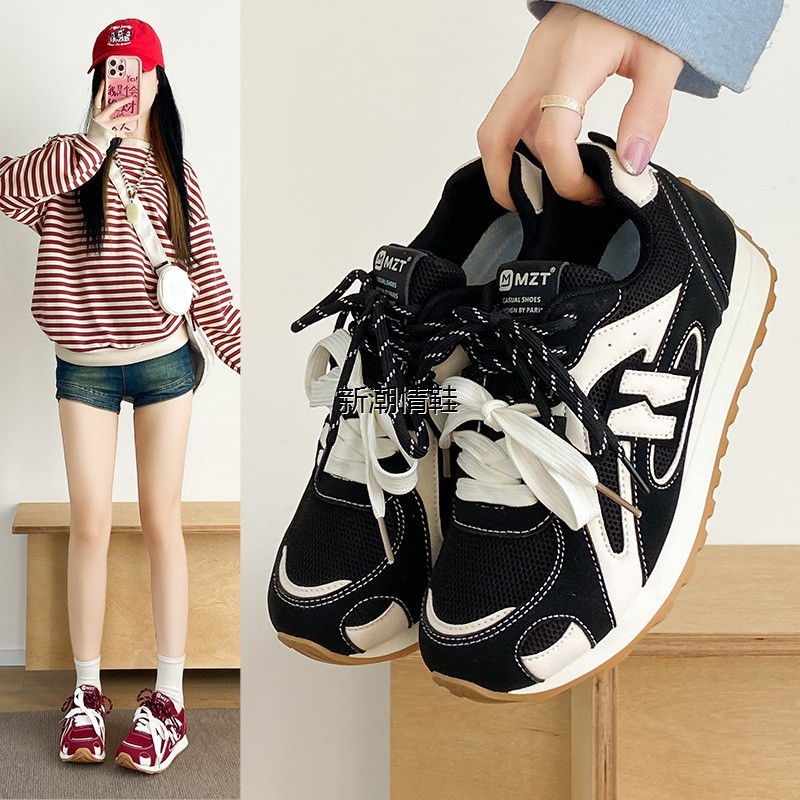 情荐潮流2025小白鞋女冬