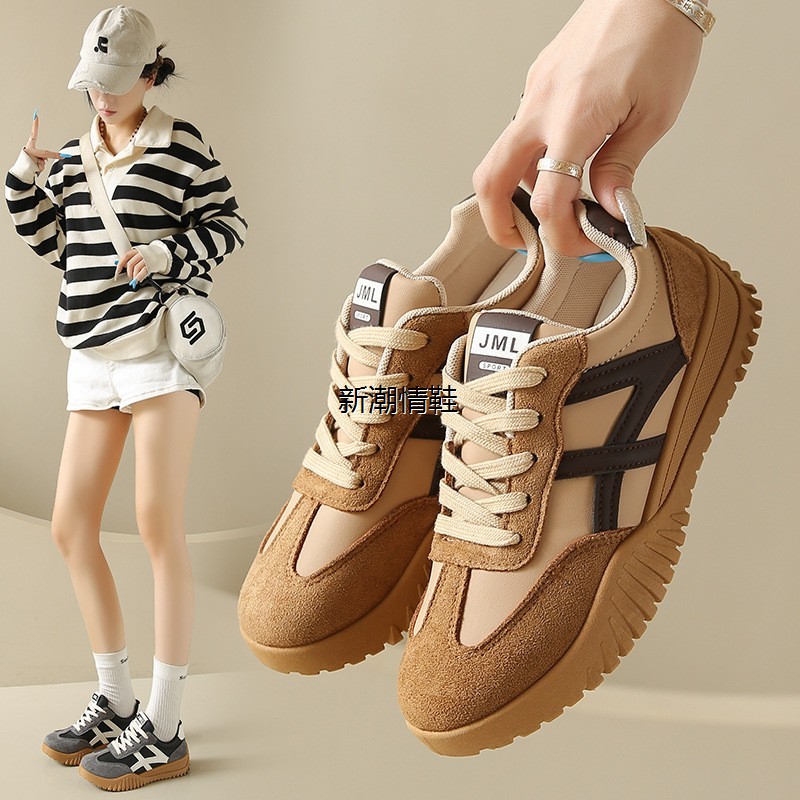 情荐潮流2025小白鞋女冬