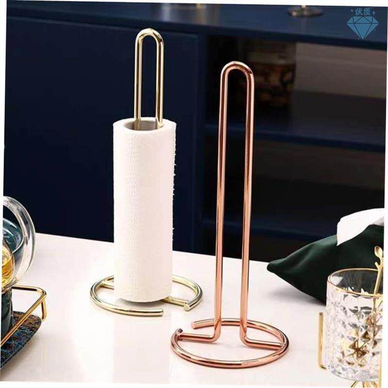 Kitchen Roll Paper Towel Holder Bathroom Tissue Stand Rose 1