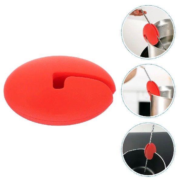 2 Pcs Thermometer Holder Silicone Clip Pot Temp Probe
