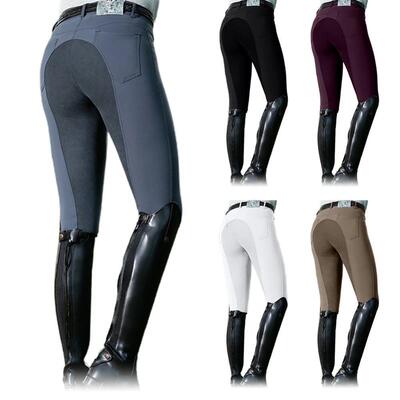 Casual Skinny Stretch Equestrian Pants女士休闲紧身弹力马术裤