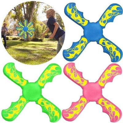 3 Bladed Boomerang Interactive Flying Discs Funny Boomerang