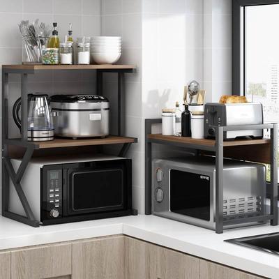 toaster tray stand microwave oven rack Kitchen shelf微波炉架