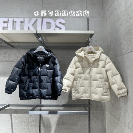 New Balance nb25冬新款男女童秋冬轻薄连鹅绒帽羽绒服ND7PF4E013