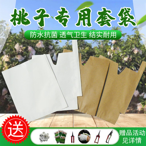桃子专用套袋水果脐橙保护