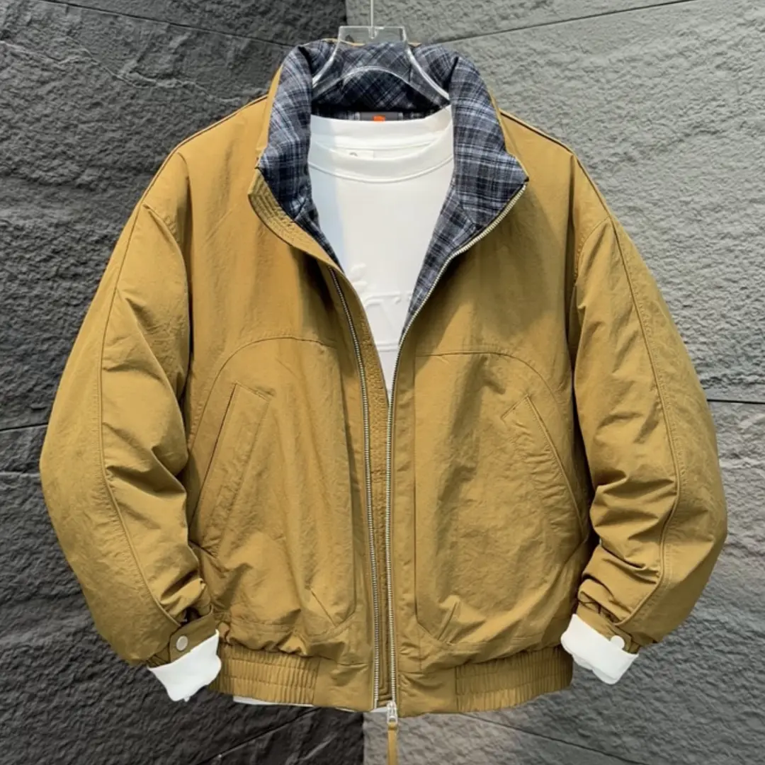 YYDS男士冬季立领保暖羽绒服百搭