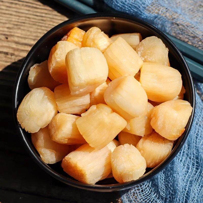 瓶装瑶柱海鲜干货厂家特惠淡干大扇贝肉200克干贝水产海产品