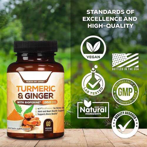 亚马逊TK外贸姜黄素硬胶囊