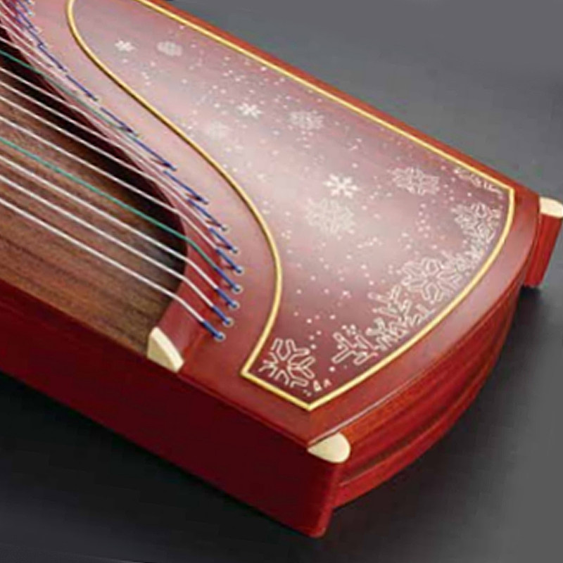 敦煌古筝696T非檀木-天真元韵-冰雪绮境