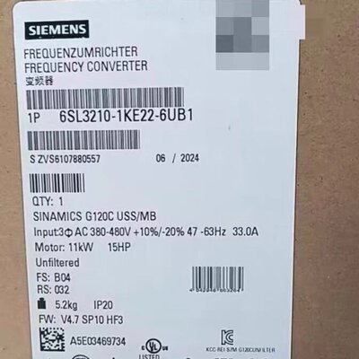 议价变频器6SL3210-1KE22-6UB16SL3210-1KE21-3UB1
