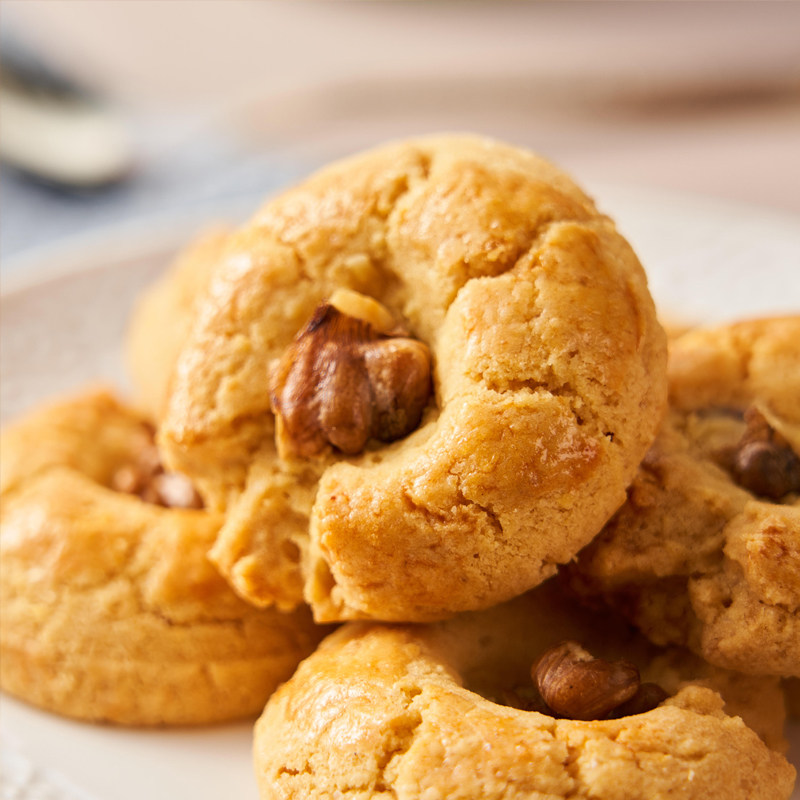 澳门腰果酥核桃酥 合桃酥广式广州特产酥饼酥脆手信饼干礼盒糕点