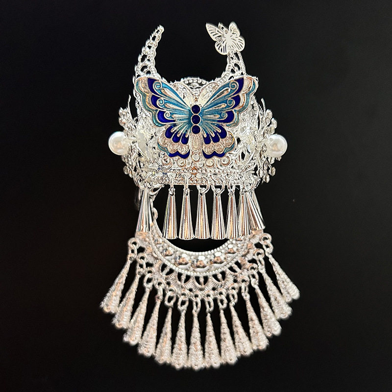 贵州苗寨文创苗族小银帽冰箱贴配件小众个性伴手礼物纪念品苗冠,节庆用品/礼品,文化创意冰箱贴,淘宝优惠券,粉丝福利购,淘宝优惠卷