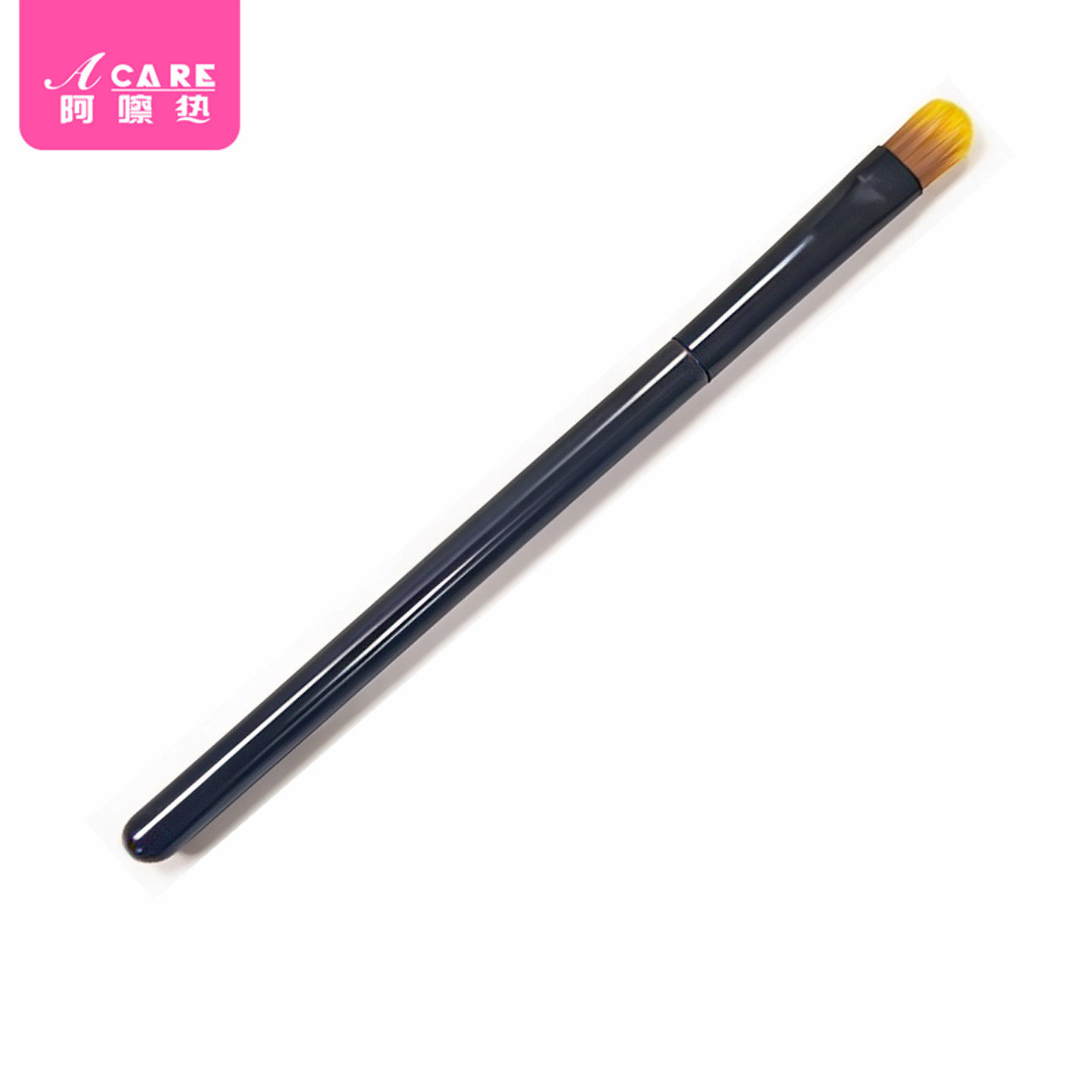 遮瑕刷/舌型&2个A1pn008-舌型化妆刷扁头细节遮盖脸部眼圈美妆工