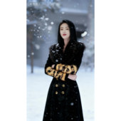 修身 25992袖 轻奢气质中式 冬季 优雅 口金龙中国风长袖