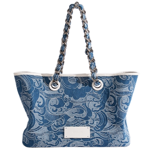 MQ&DR【星辰大海】原创设计牛仔布托特包大容量包包通勤单肩手提