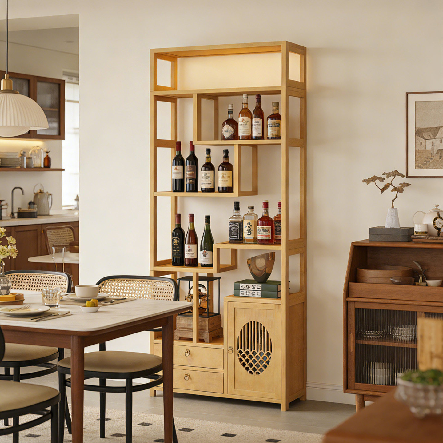 酒柜靠墙客厅展示柜商用酒架酒水置物架多层储物架家用陈列展示架,住宅家具,酒柜,淘宝优惠券,粉丝福利购,淘宝优惠卷