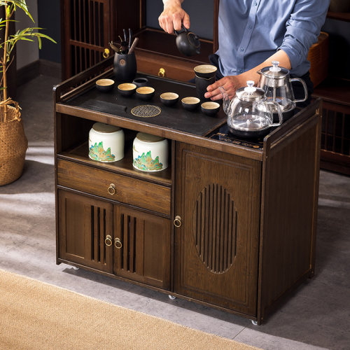 办公室茶水柜沙发边几阳台茶车