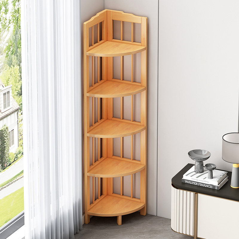 转角置物架落地三角架非实木墙角收纳架客厅边角展示柜家用拐角架,住宅家具,角柜,淘宝优惠券,粉丝福利购,淘宝优惠卷