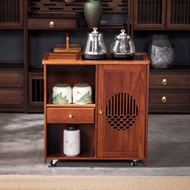 Bàn trà di động, bàn trà gia đình, bàn cà phê gỗ nguyên khối, bàn sofa bên cạnh, tủ trà nhà cho thuê mới 2024, xe đẩy trà ban công bàn trà đẹp