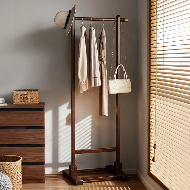 挂衣架落地卧室衣帽架开放式衣柜