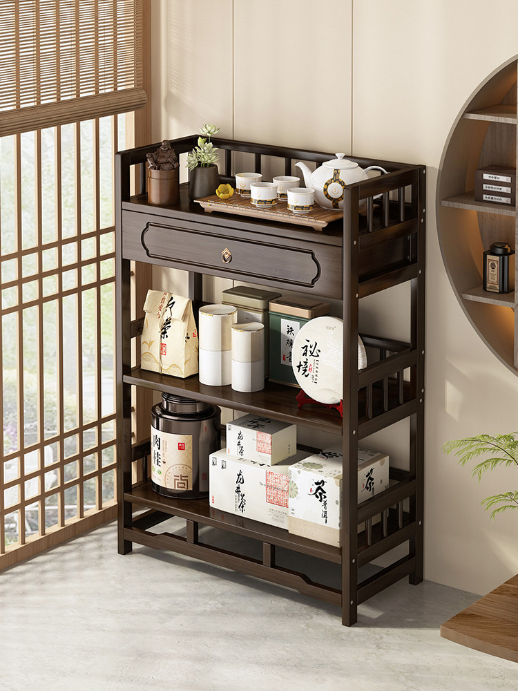 展示柜茶叶茶具置物架新中式茶柜茶壶收纳架多层储藏柜茶室博古架,住宅家具,家用陈列柜,淘宝优惠券,粉丝福利购,淘宝优惠卷