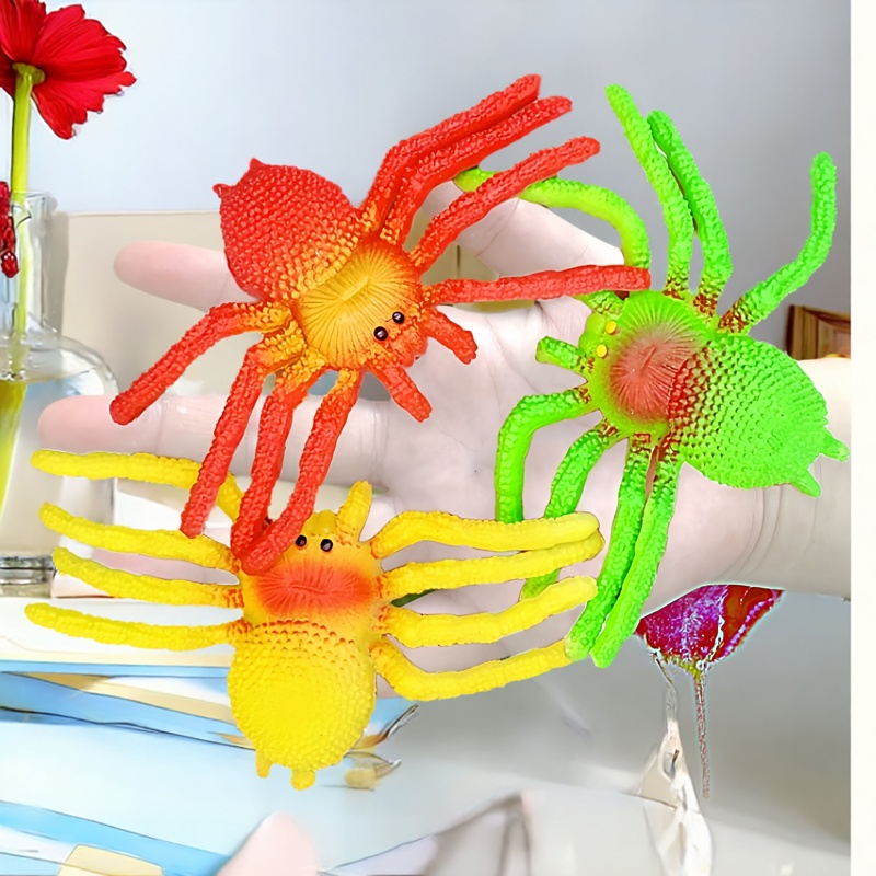 仿真大蜘蛛软胶套装玩具包邮