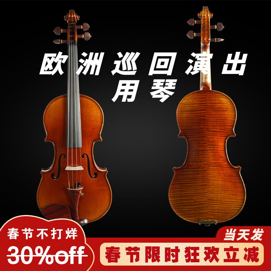 圣维斯SW1726欧料纯手工小提琴演奏实木专业考级演出儿童初学成人