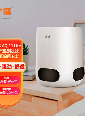 霍尼韦尔霍盛子品牌桌面空气净化器房车办公母婴房除菌异味灰尘除