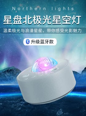 爱心爵萝北极光星空投影灯男孩生日礼物女生男送女友儿童卧室氛围