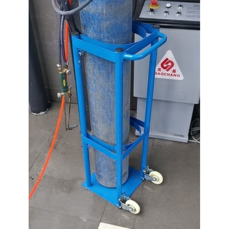 嗣音钢瓶固定架支架钢瓶乙炔氧气氮气瓶柜3瓶4瓶灭火器气瓶固定架