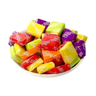 棵力果瑞士糖混合水果味软糖果招待喜糖过新年货小零食品整箱批发