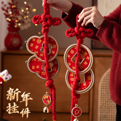 2026新年装饰门把手挂件马年门挂过年客厅玄关挂饰春节氛围布置品