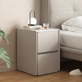 超窄床头柜家用卧室2025爆款 简约现代轻奢高级感小型夹缝收纳柜子