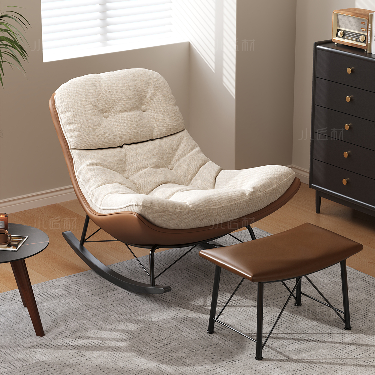 摇摇椅躺椅成人可睡觉阳台懒人椅