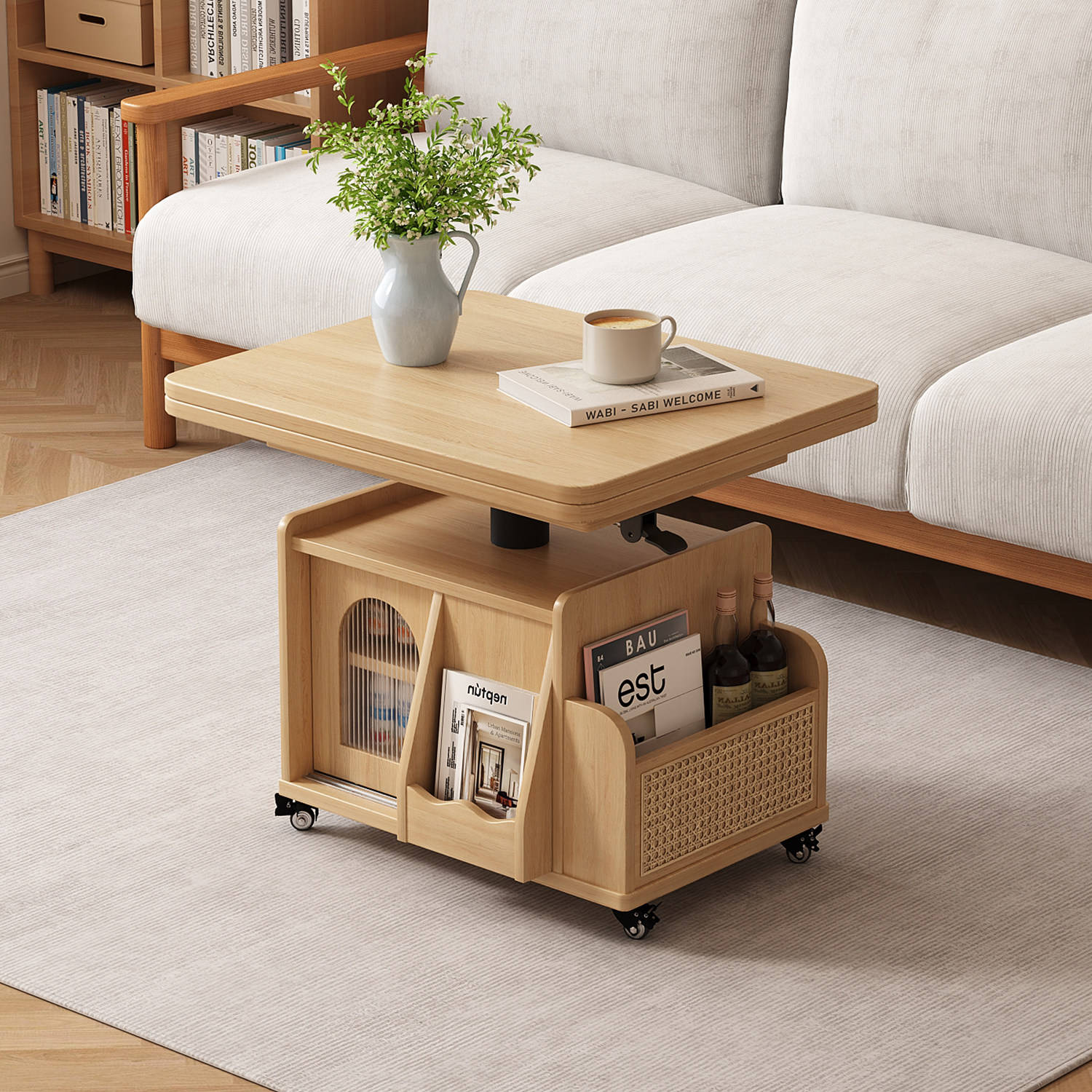 可移动边几沙发边柜客厅家用茶几小桌子轻奢精致感茶台置物架餐桌,住宅家具,角几/边几,淘宝优惠券,粉丝福利购,淘宝优惠卷