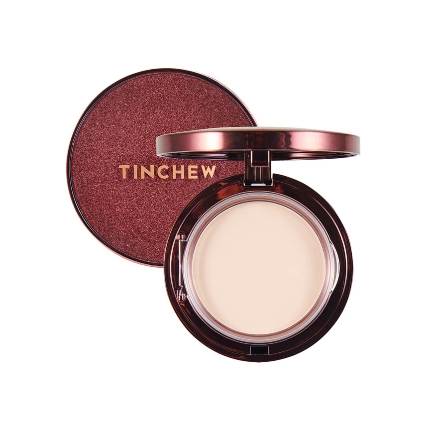 TINCHEW/花联旗舰店韩国丝绒无瑕粉饼定妆粉美白隐形毛孔控油防水