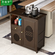 Di Động Ấm Siêu Tốc Tích Hợp Bàn Trà Tủ Trà Trà Bên Bộ Bàn Gỗ Không Chắc Chắn Bàn Trà Hộ Gia Đình ban Công Trà Xe Đẩy ban trà