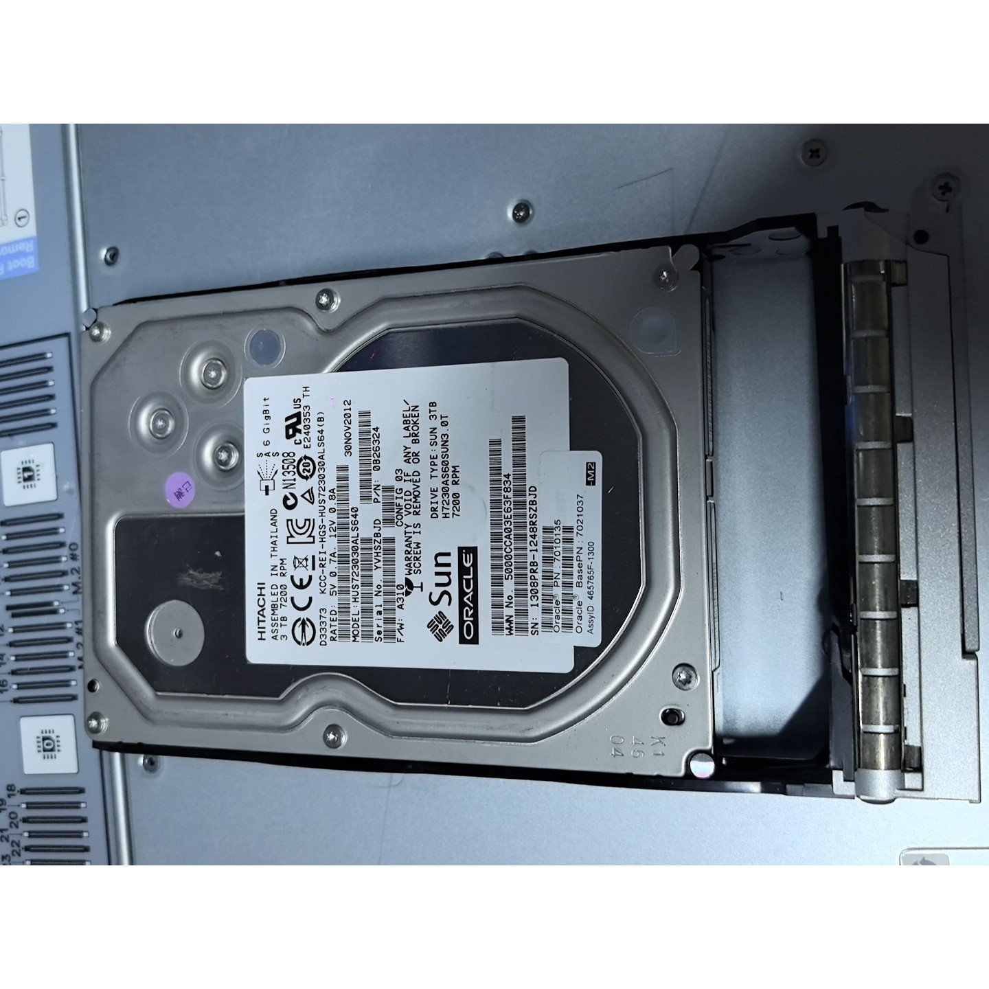 Sun 3TB SAS 3.5寸 7.2K 7010135议价产品