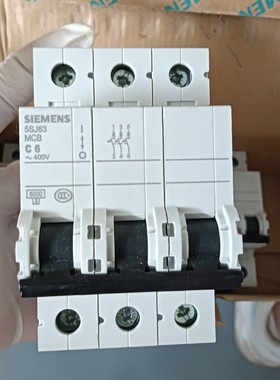 5SJ63 MCB C6空气开关,3P议价产品