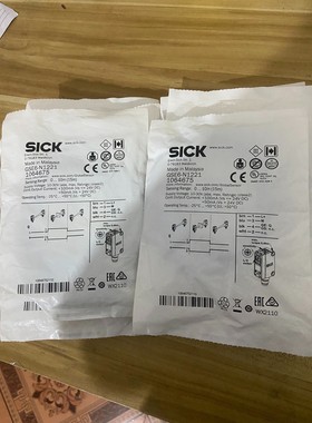 GSE6-N1221货号1064675西客光电对射传感器全新议价产品