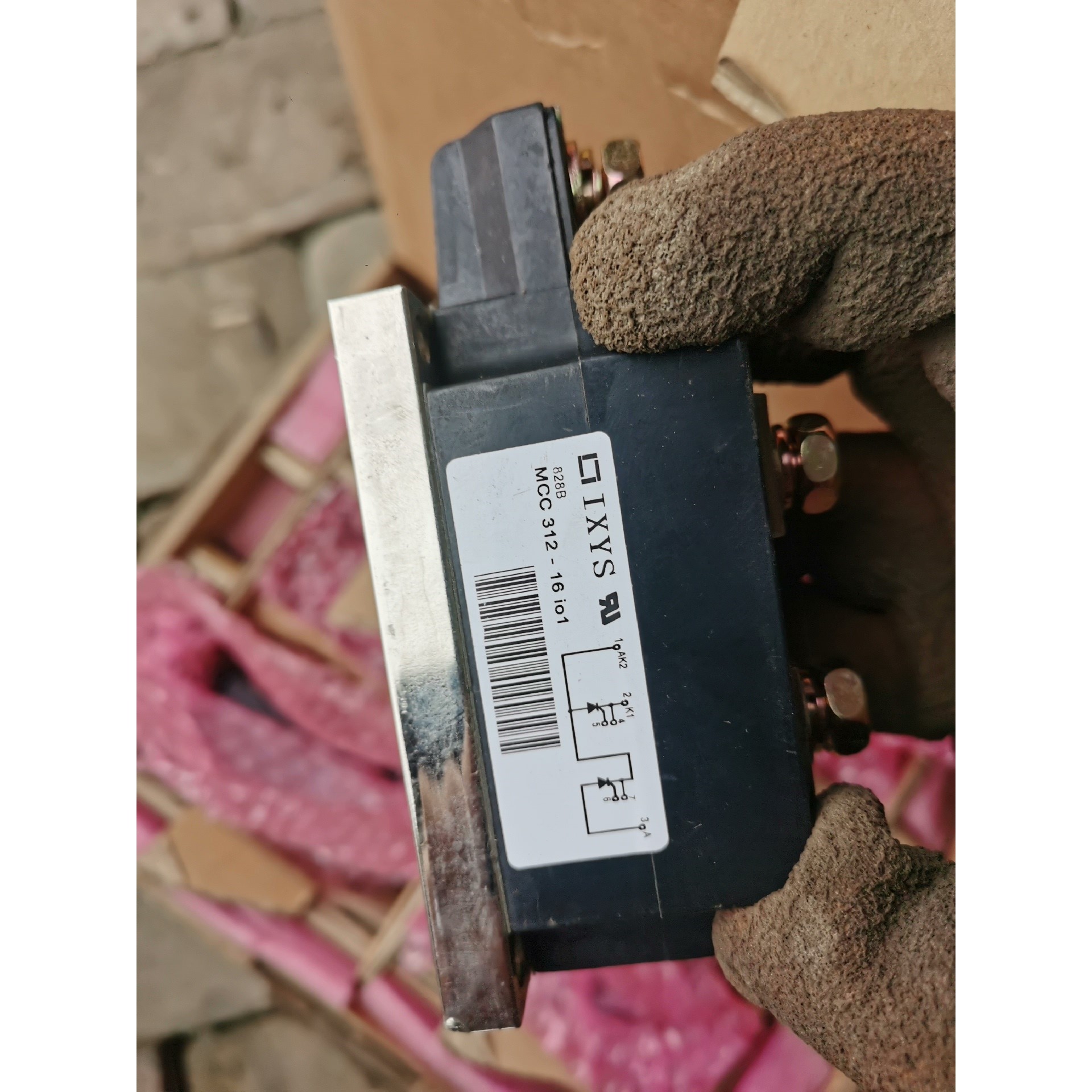MCC312-16IO1  德国艾赛斯IXYS可控硅晶闸管议价产品