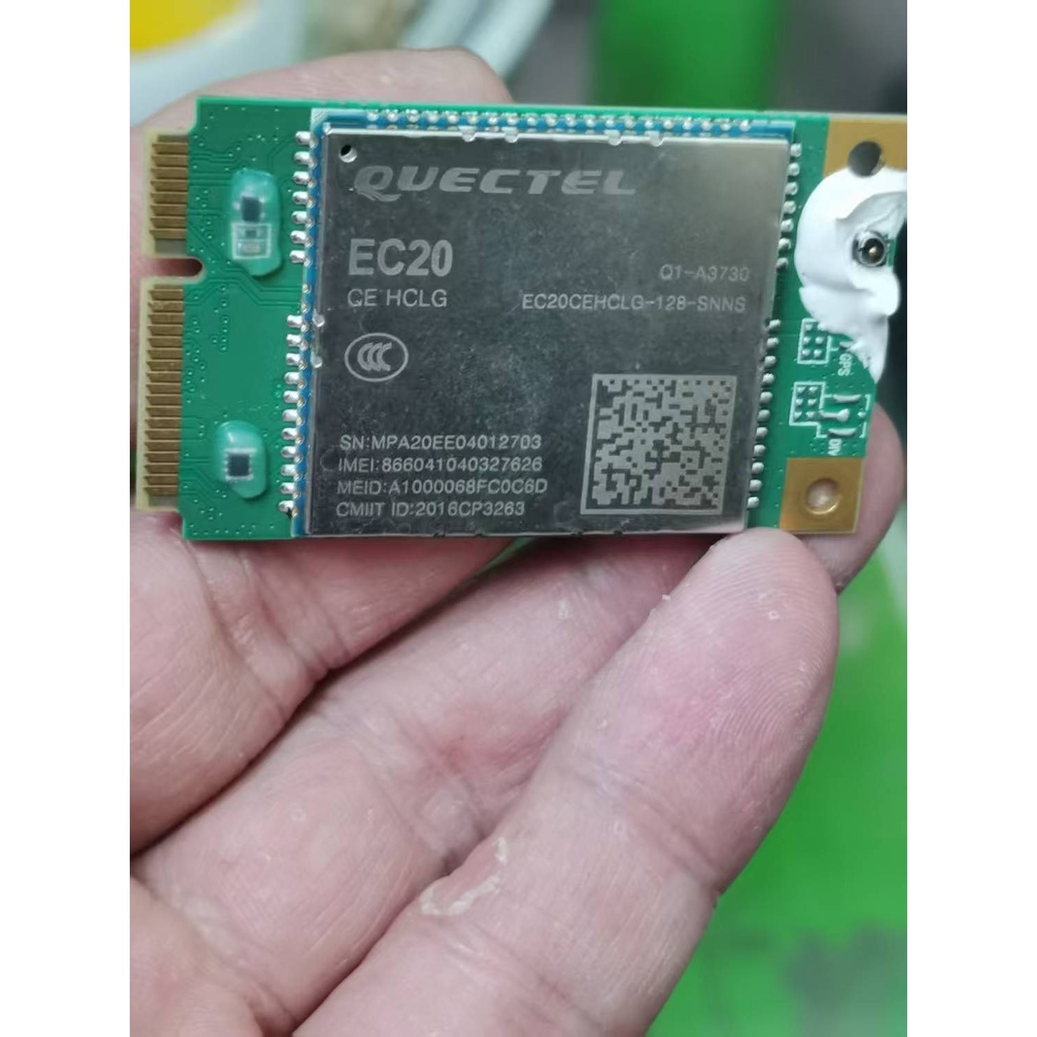 出售移远EC20 4G模块,品,型号EC20CEHCLG议价产品