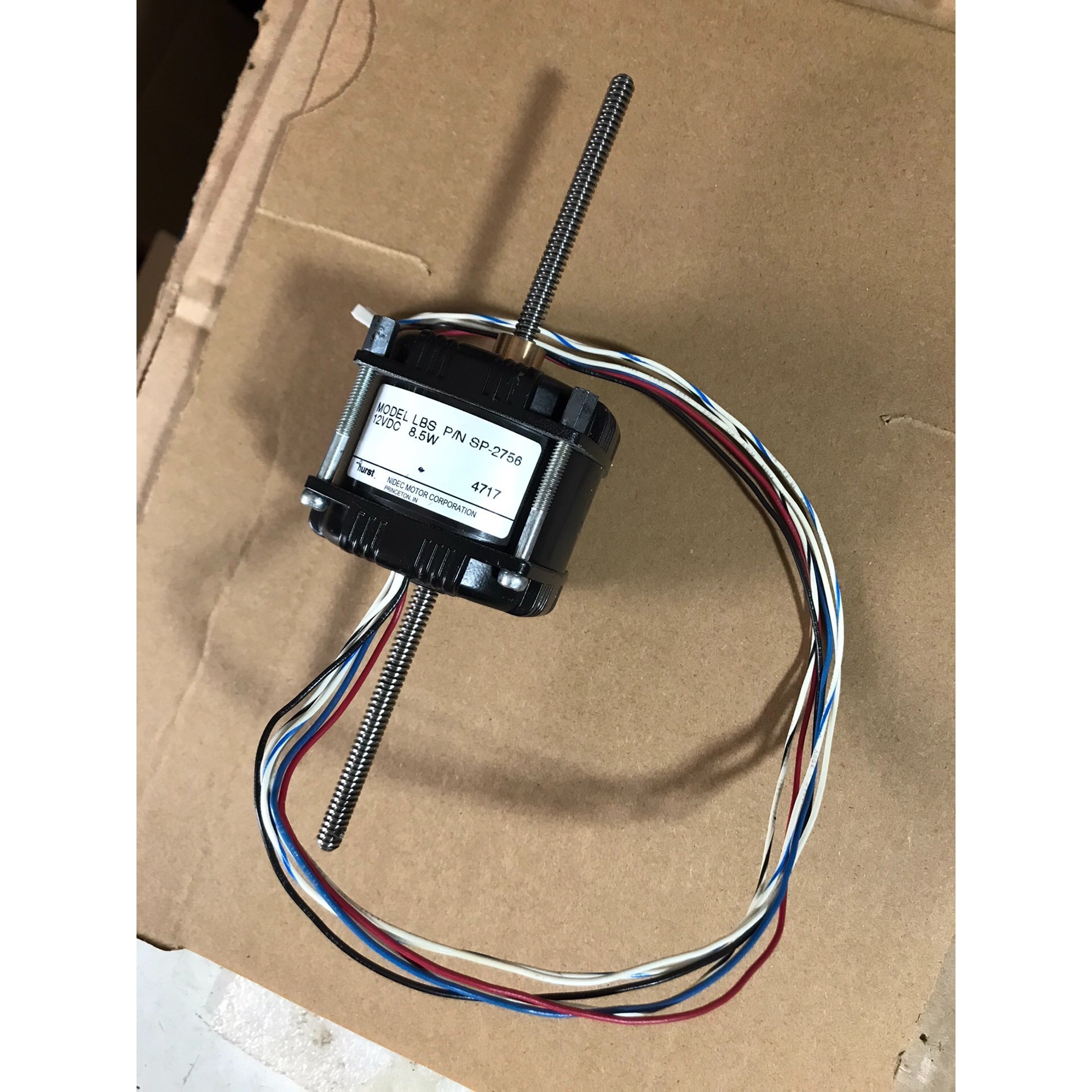 Hurst LBS直线电机 SP-2756 电压12VDC议价产品