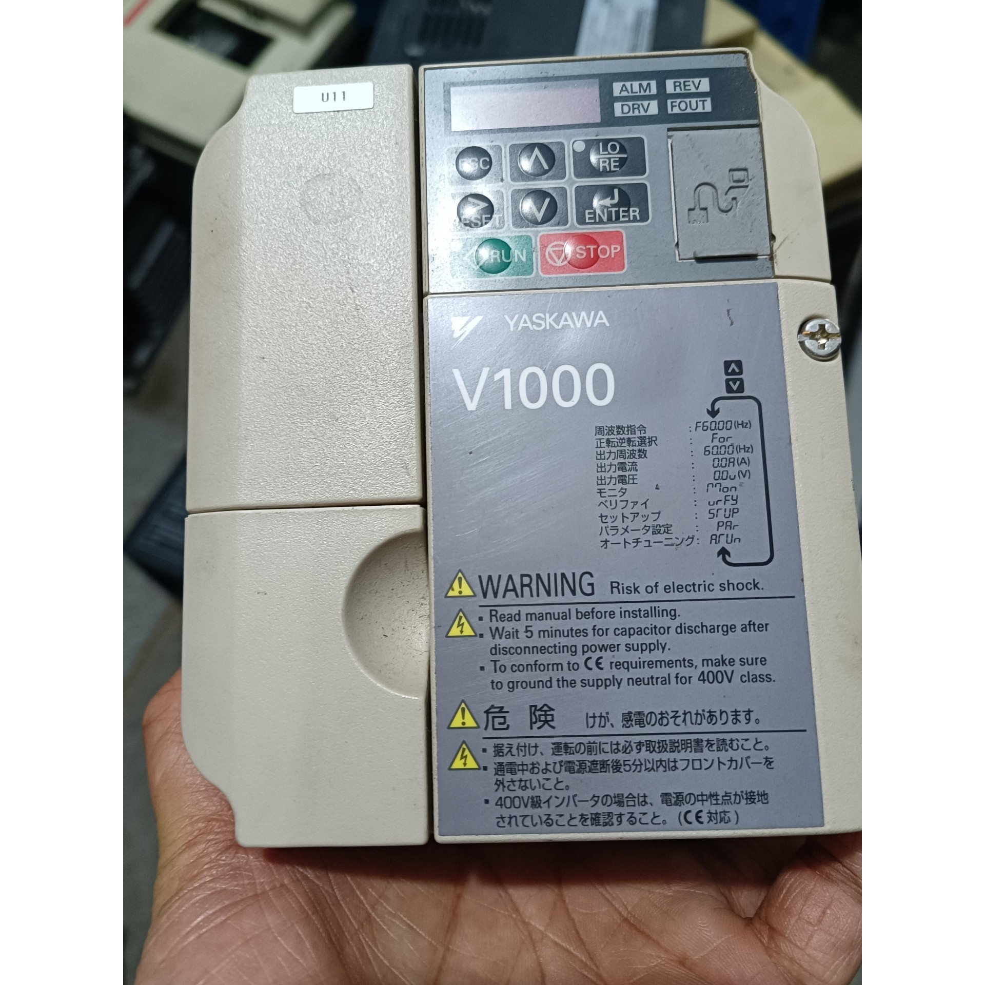 安川变频器CIMR-VA2A0010BAA 2.2KW/1.议价产品