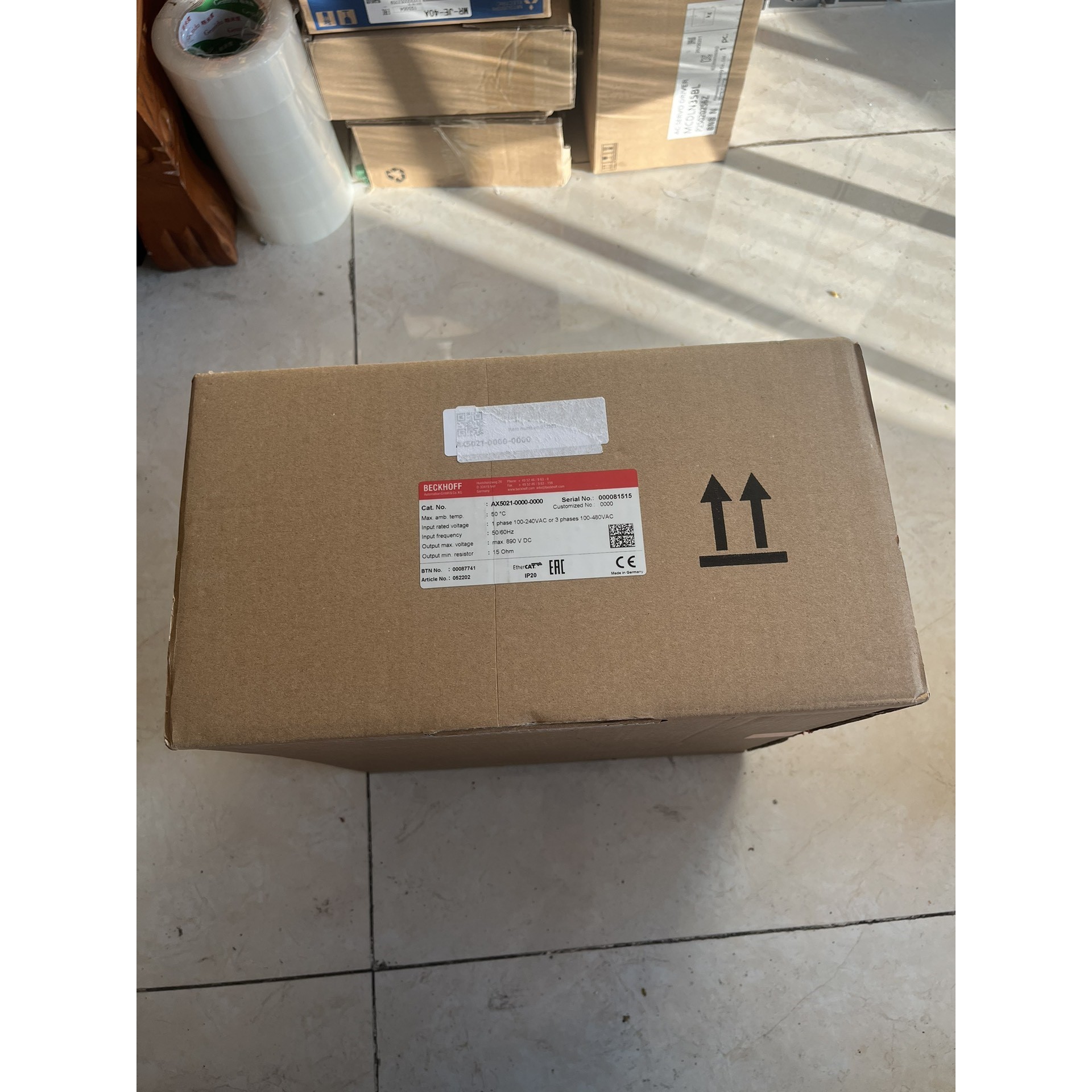 BECKHOFF倍福 AX5021-0000-0000模块议价产品