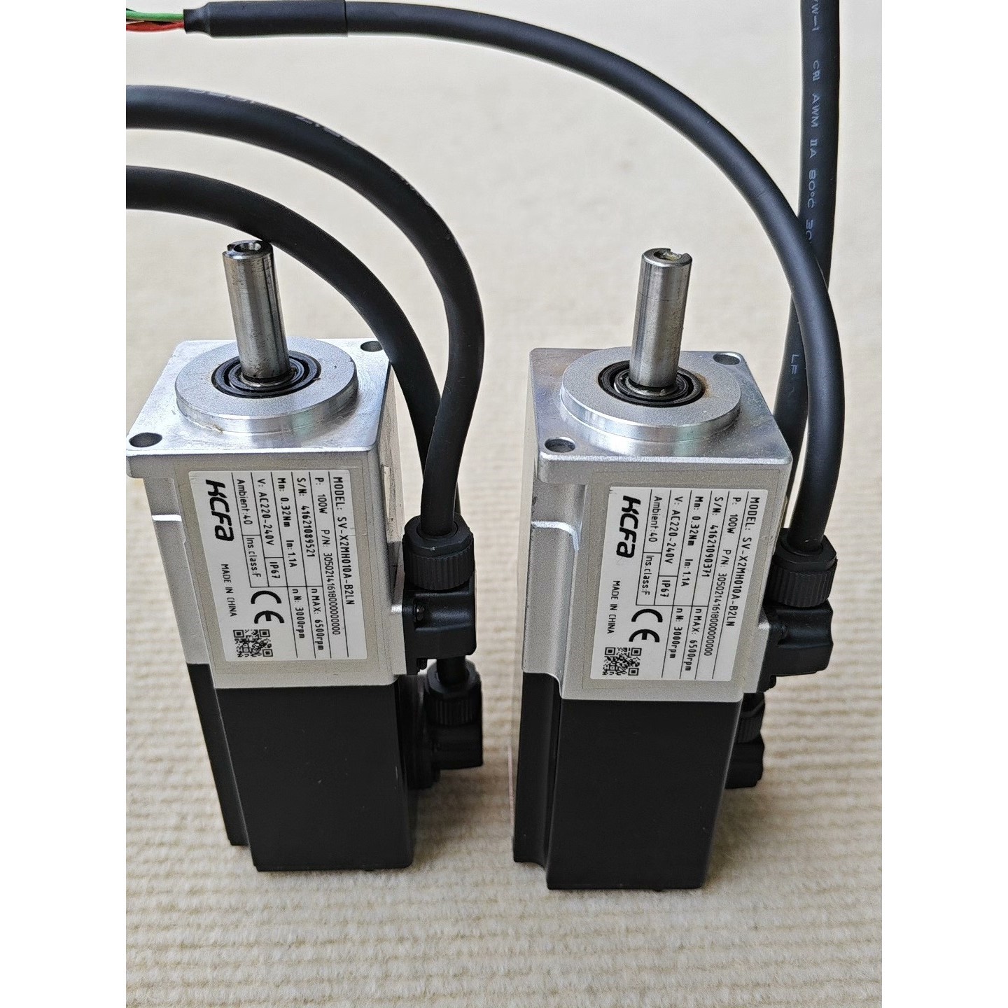 禾川100W带刹车电机SV-X2MH010A-B2LN议价产品