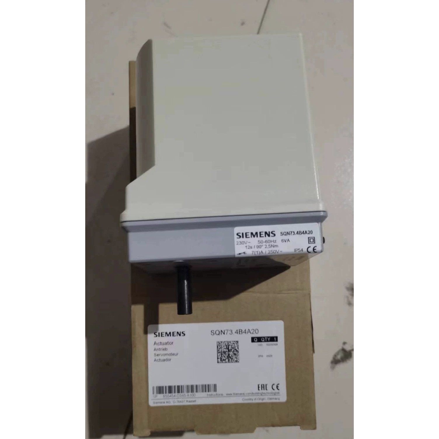 德国SQN73.4B4A20燃烧机执行器议价产品