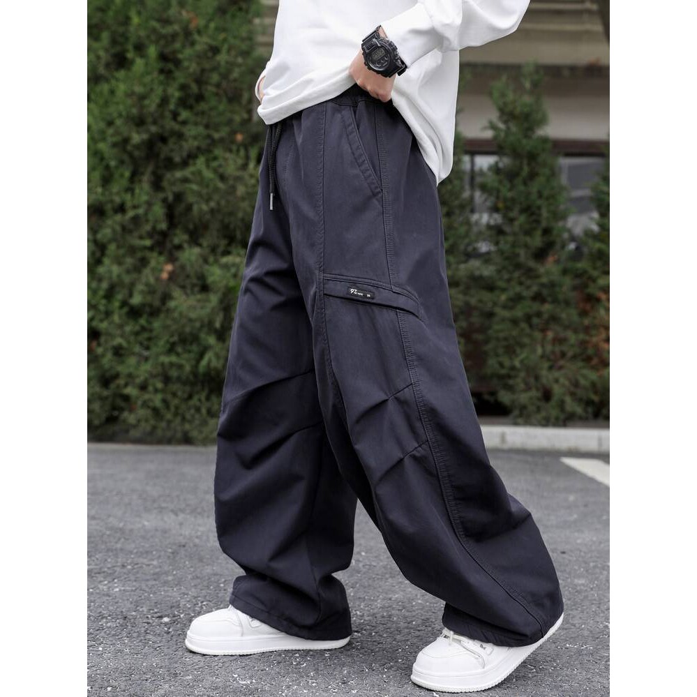 高档品牌男童休闲长裤春装儿童时髦洋气裤子2026新款中大童春秋宽