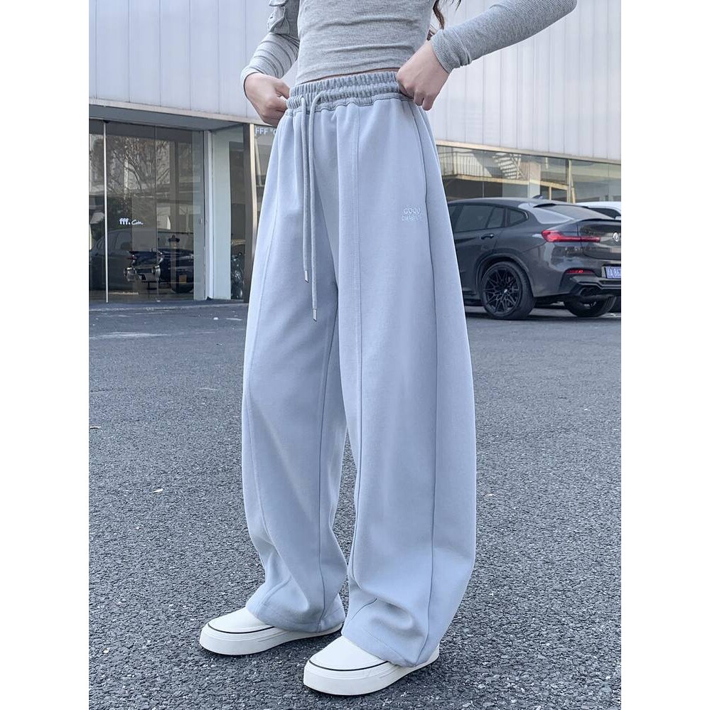 高档品牌女童春款卫裤2026春秋新款中大童休闲运动裤休闲宽松百搭