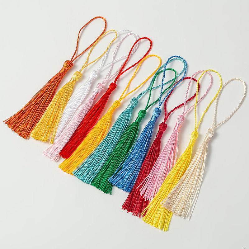 干花压花书签穗子流苏挂件古风仙气DIY手工材料包配件U盘扇子装饰